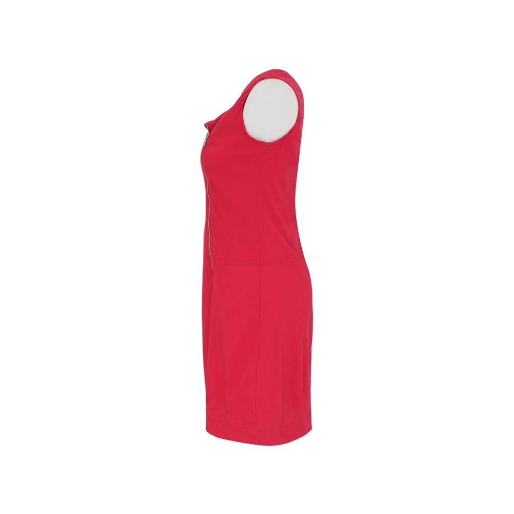 Dolcezza Red Dress Size M Front Zipper Sleeveless Short Mini Dress NWT - Picture 2 of 3